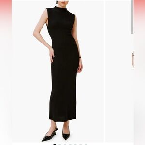 NWT Corbetta Funnel Neck Recycled Cashmere & Wool Blend Sweater Dress